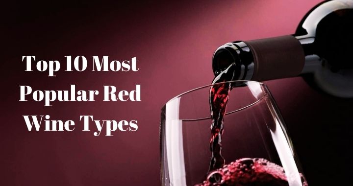 Top 10 Most Popular Red Wine Types